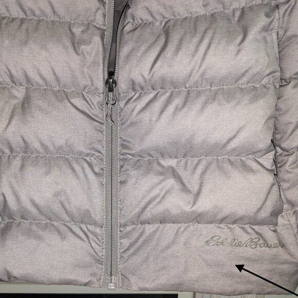 CirrusLite Packable Down Jacket, Medium Tall, Lt Gray - Picture 9 of 9